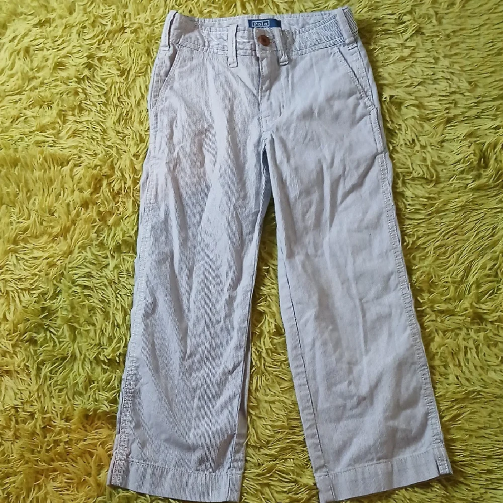 Polo by Ralph Lauren Kids Striped blue and white Girls Pants‎ Size 4T